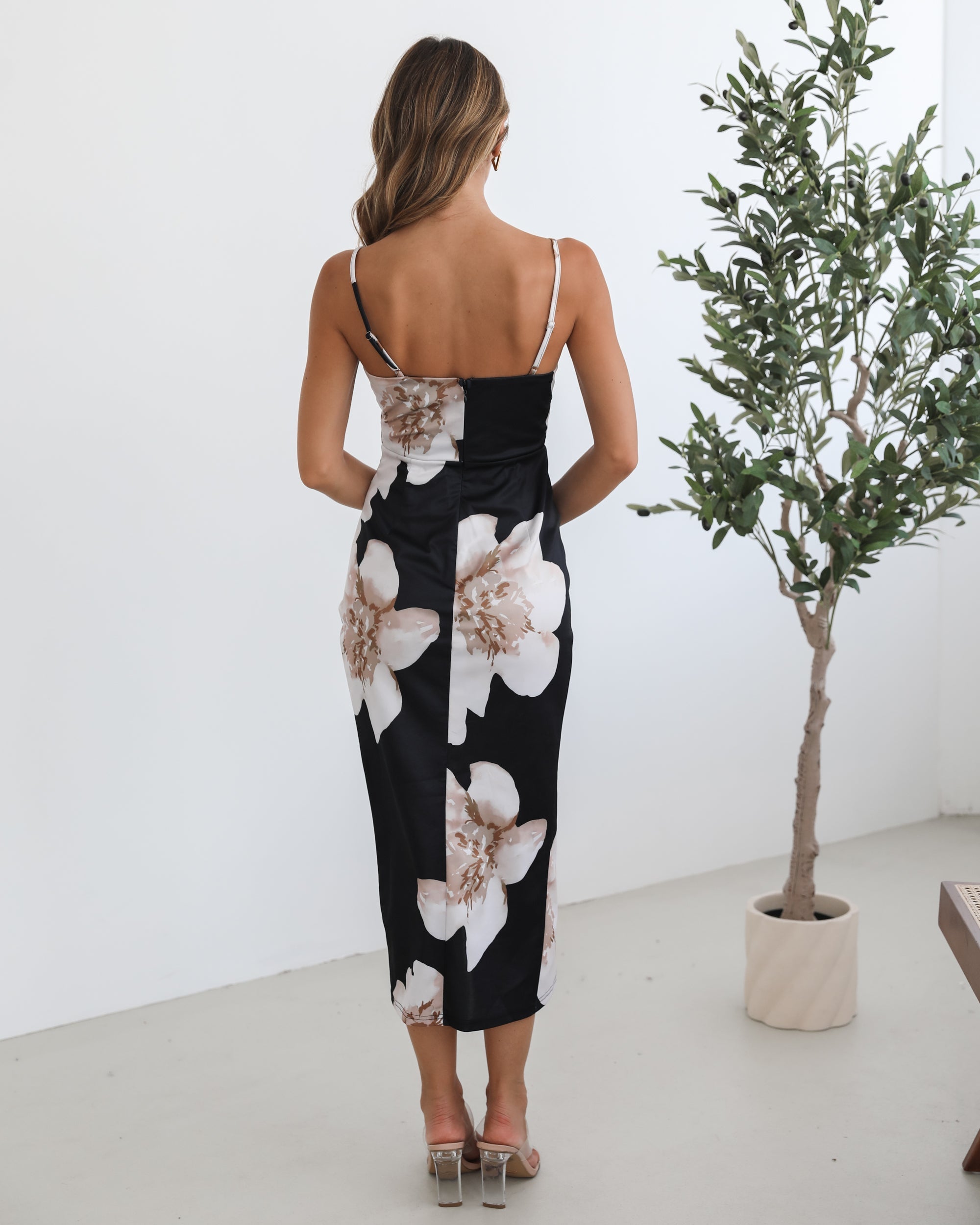 Sofrina Dress - Black Floral