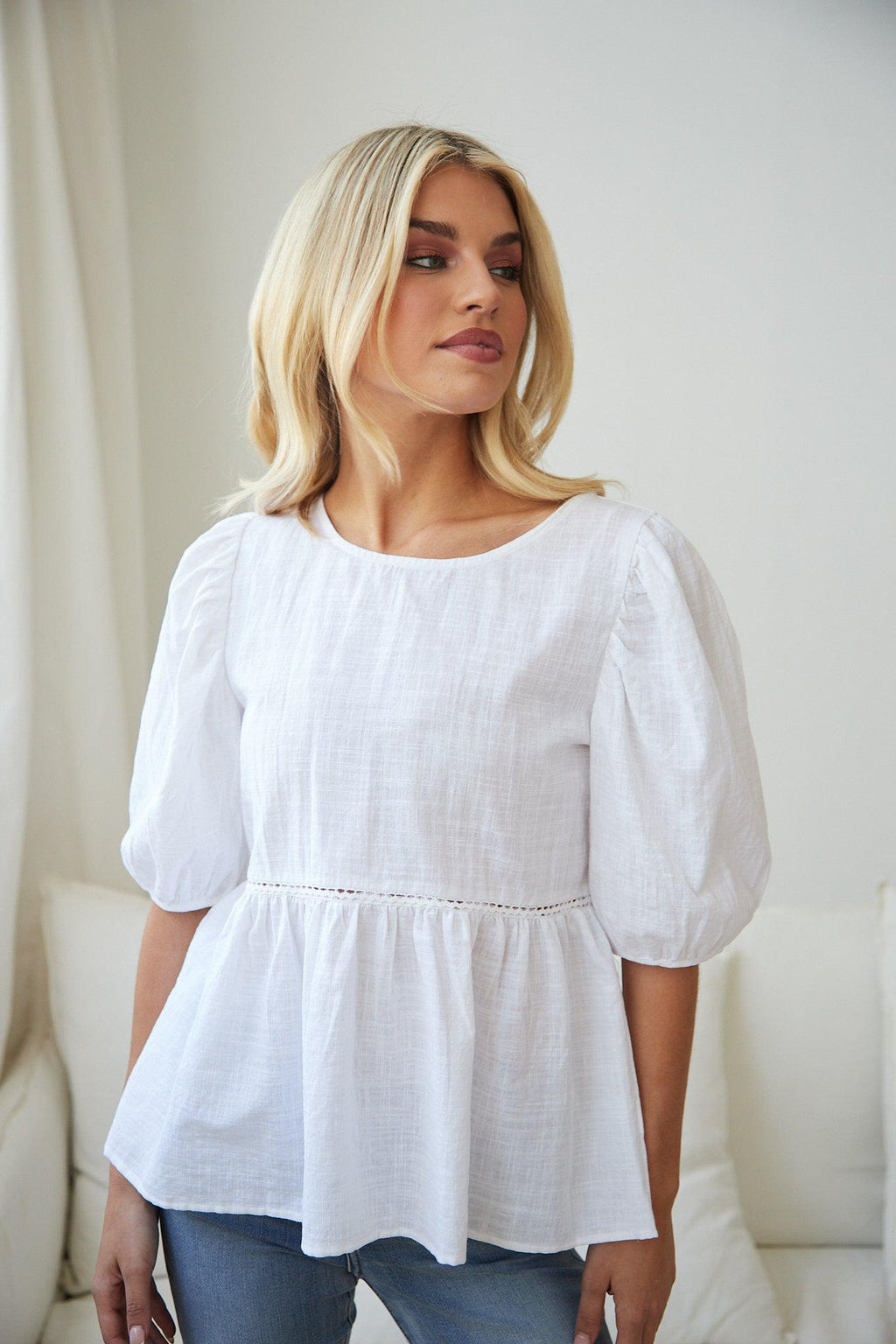 Tonya Top - White