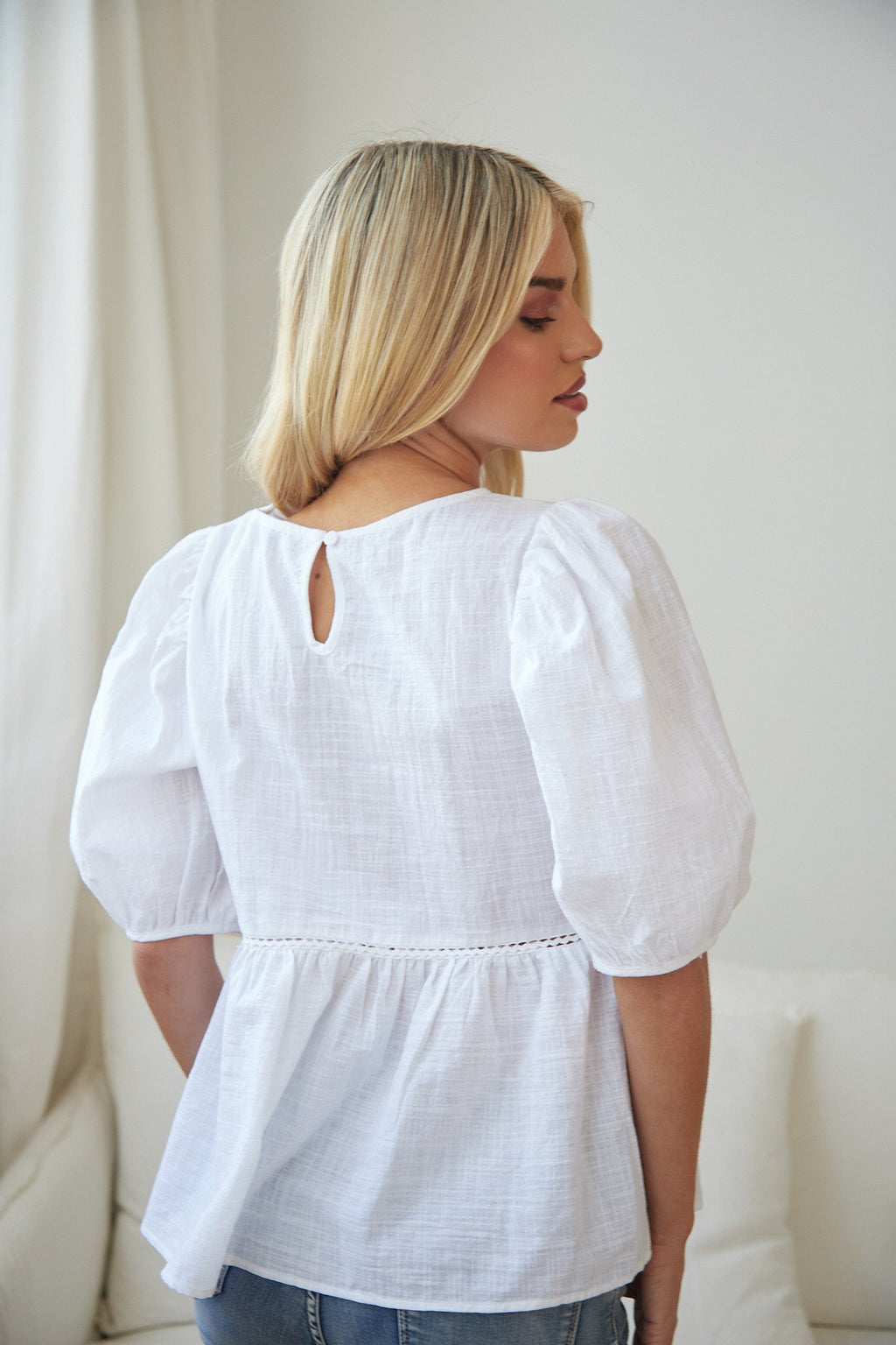 Tonya Top - White