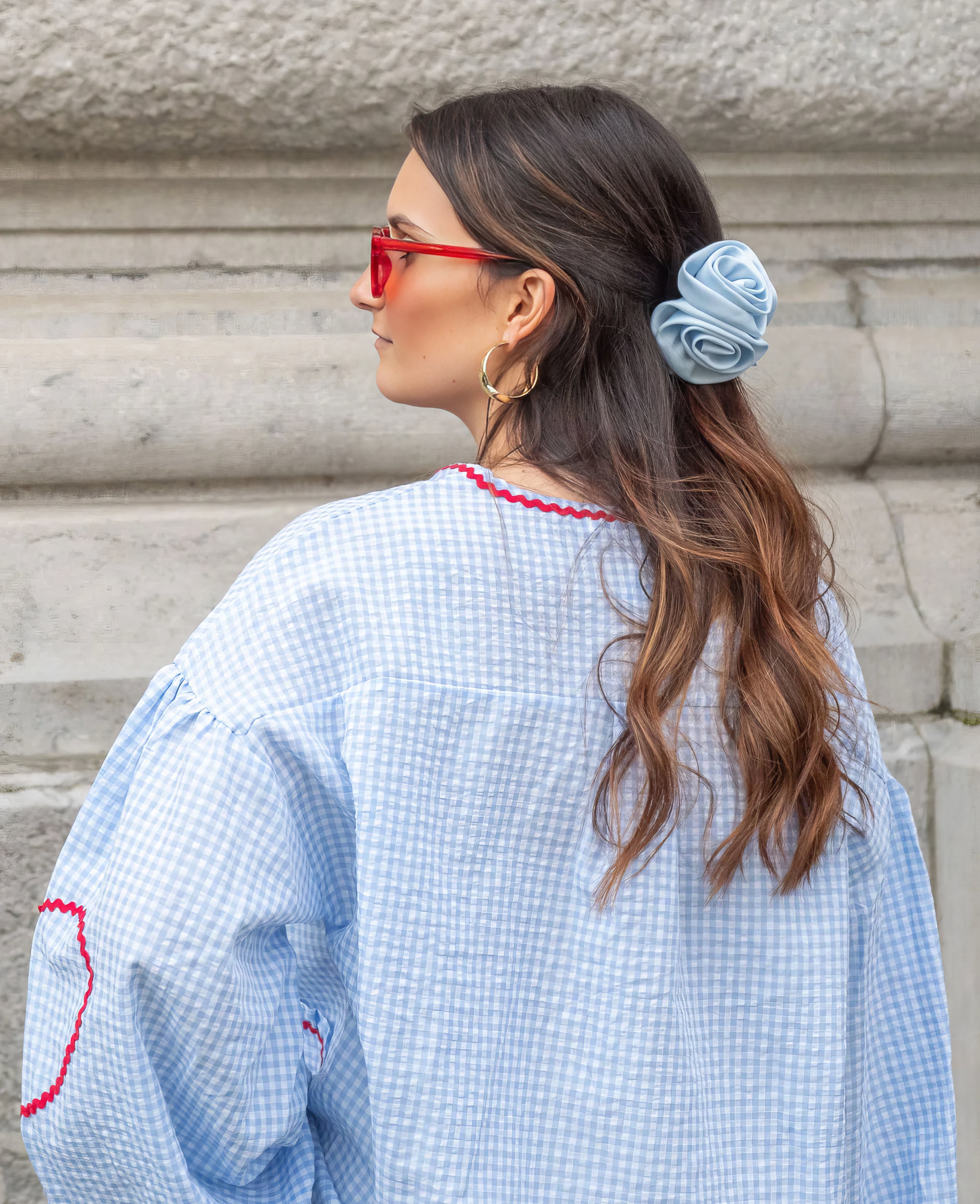 Trendy Summer Top with Heart Print ¨C Lightweight and Stylish Women's Blouse