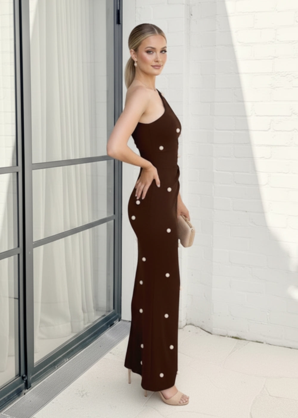 Velisse Dress - Chocolate Spot