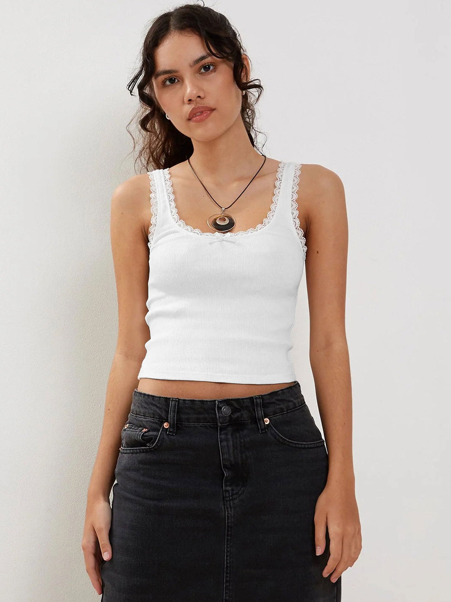 Women Ribbed Tank Top