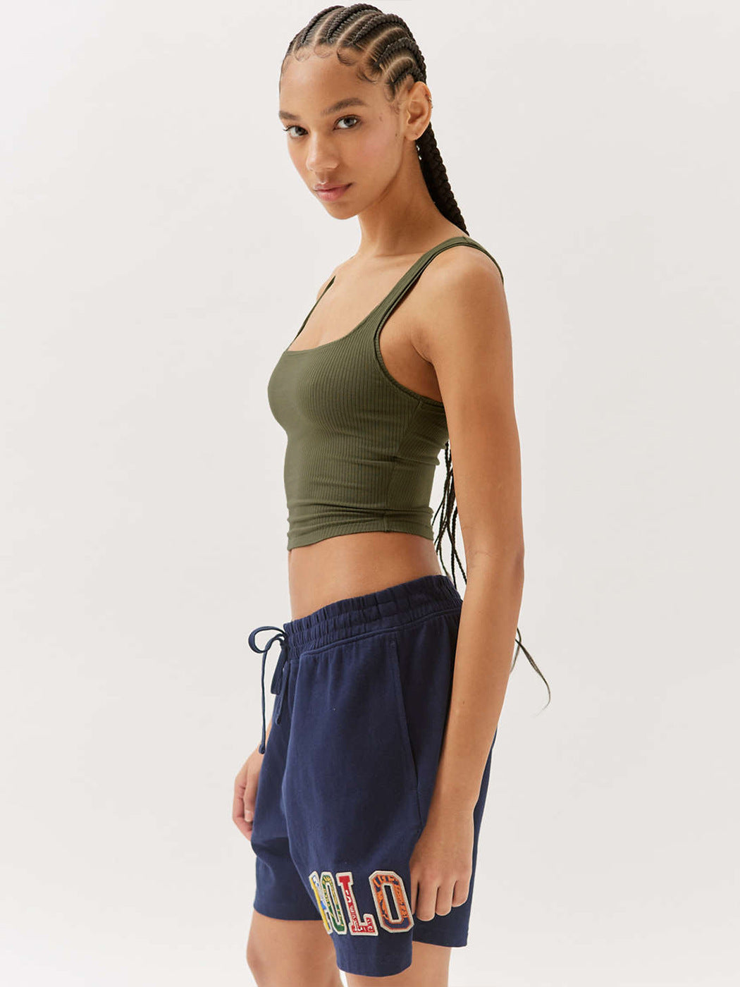 Women Ribbed Tank Top