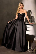 Annika Gown - A-line Corset Dress With Pockets