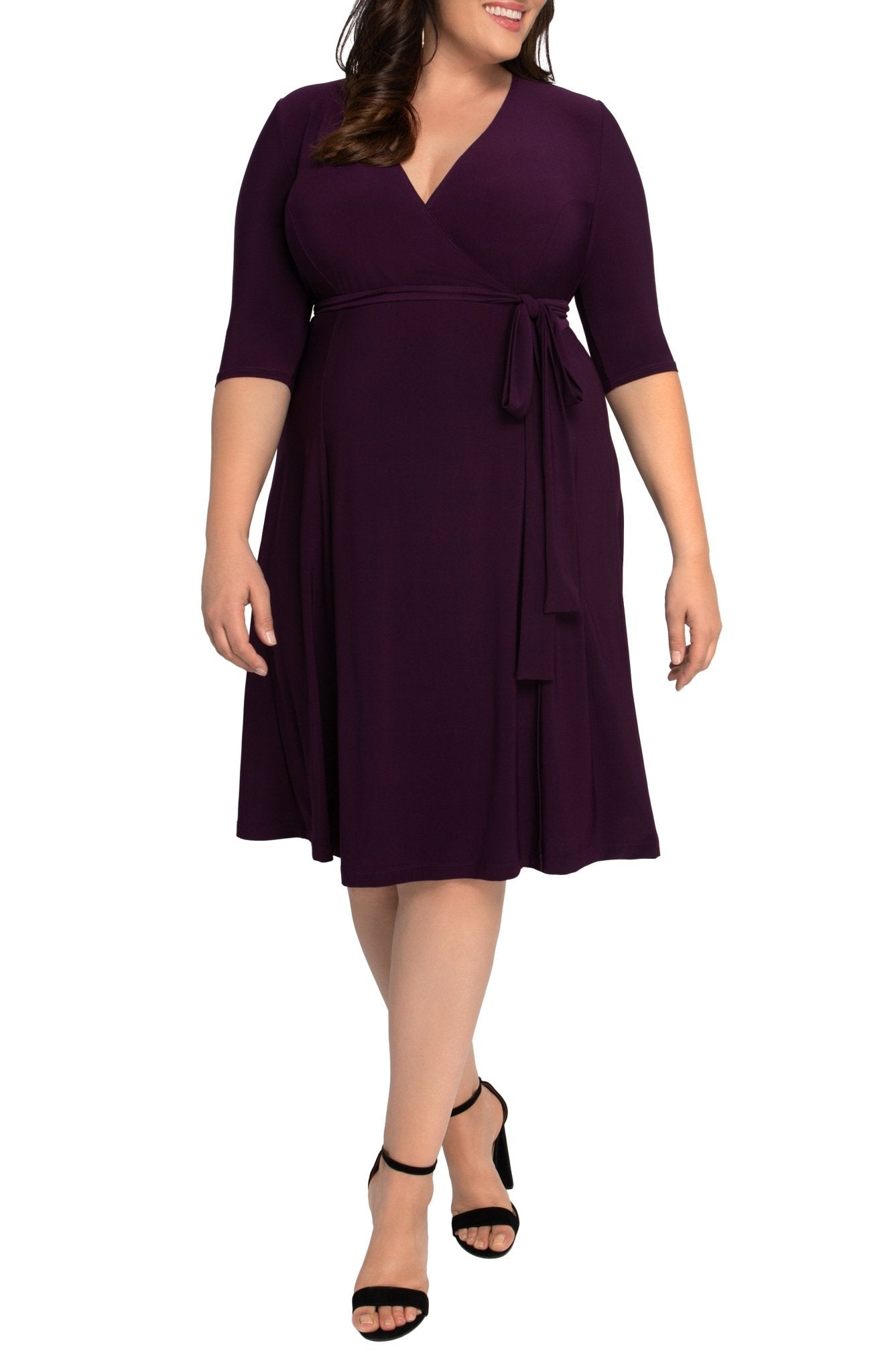 Essential Wrap Dress - Plus