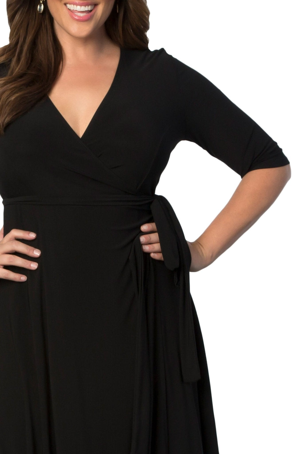 Essential Wrap Dress - Plus