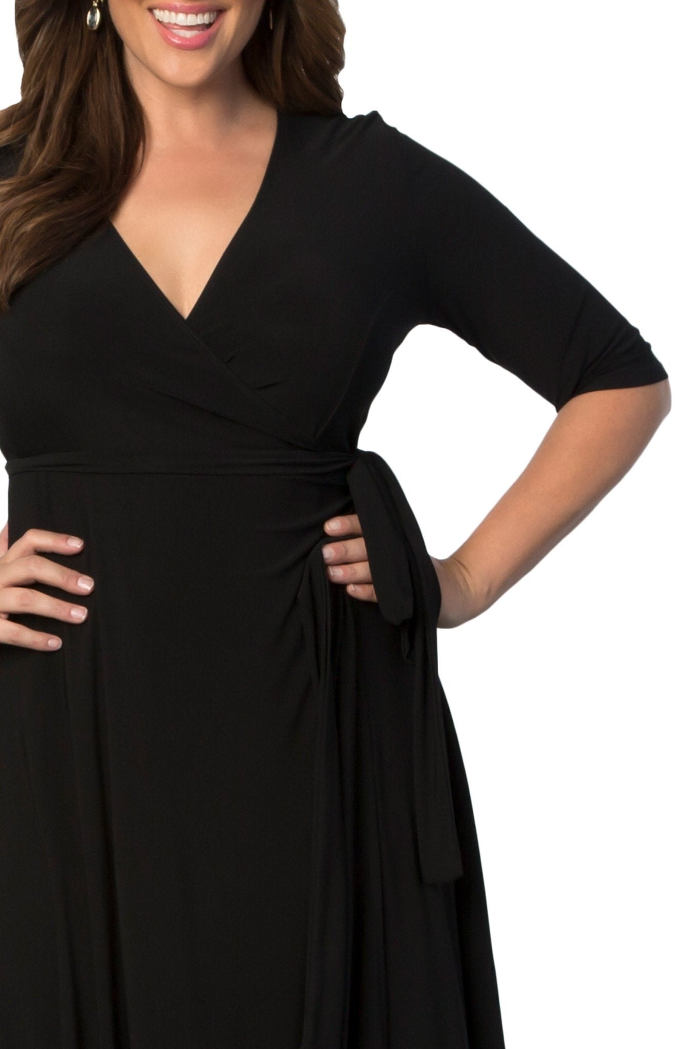 Essential Wrap Dress - Plus