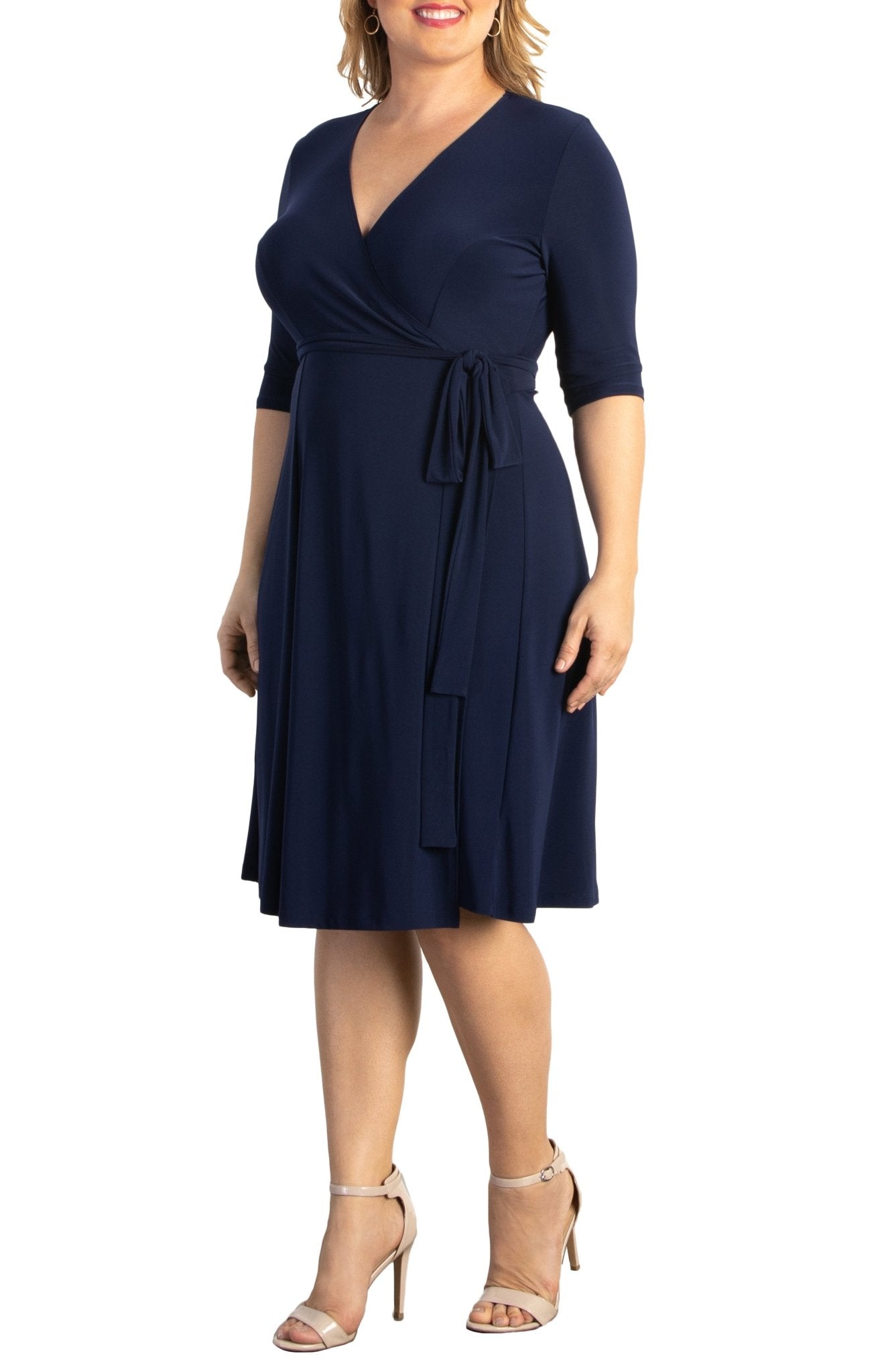 Essential Wrap Dress - Plus