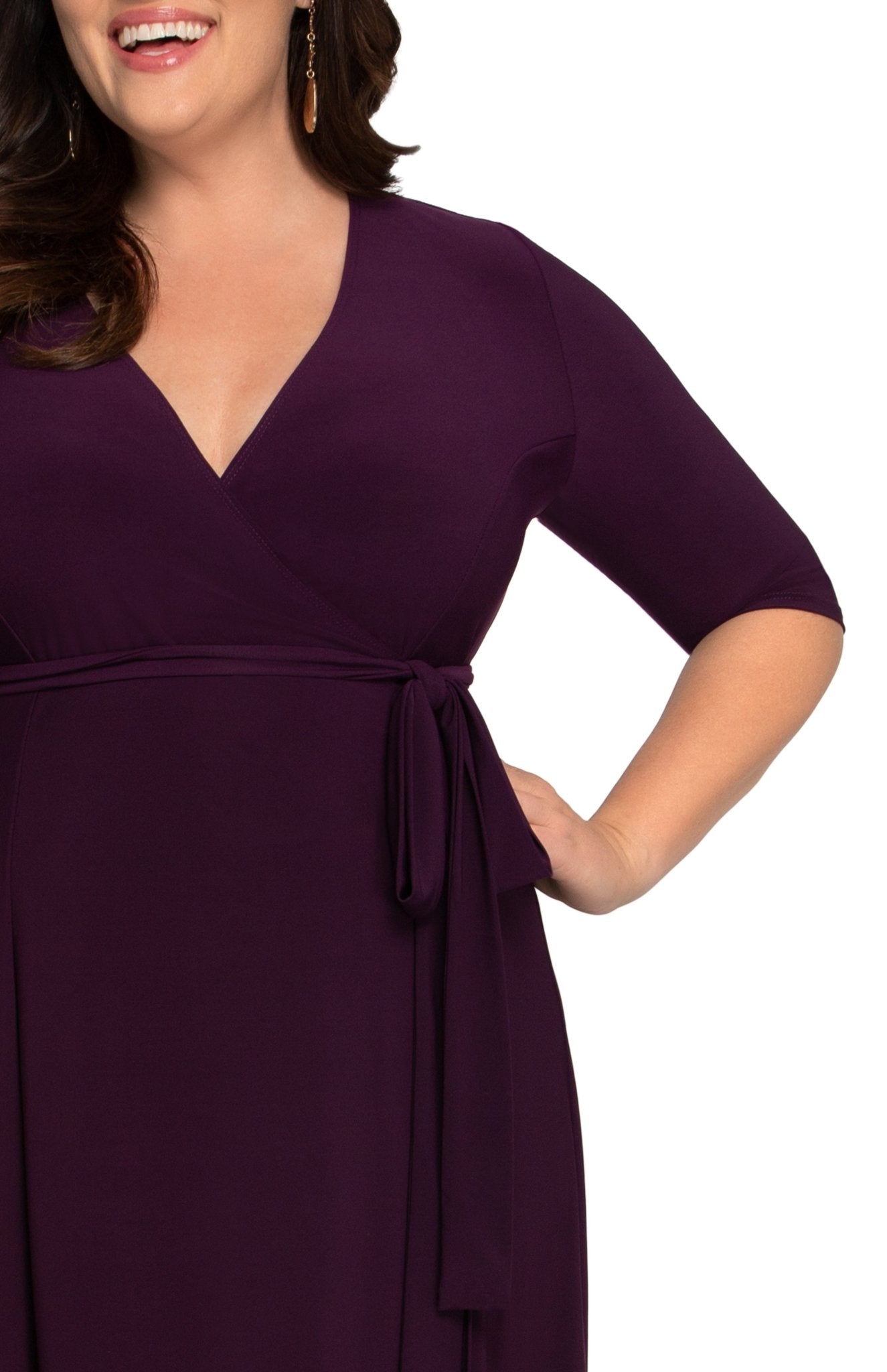 Essential Wrap Dress - Plus