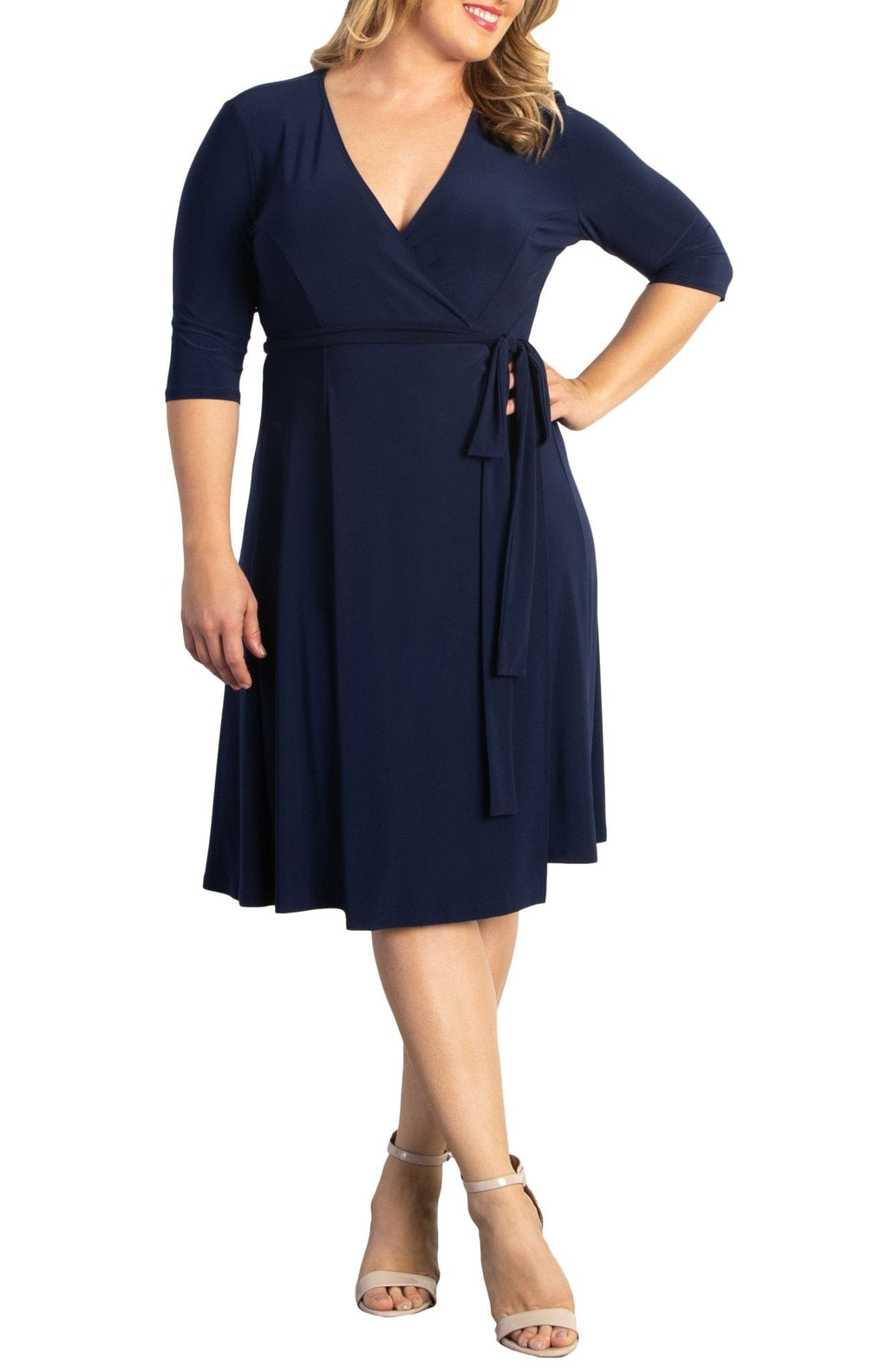 Essential Wrap Dress - Plus