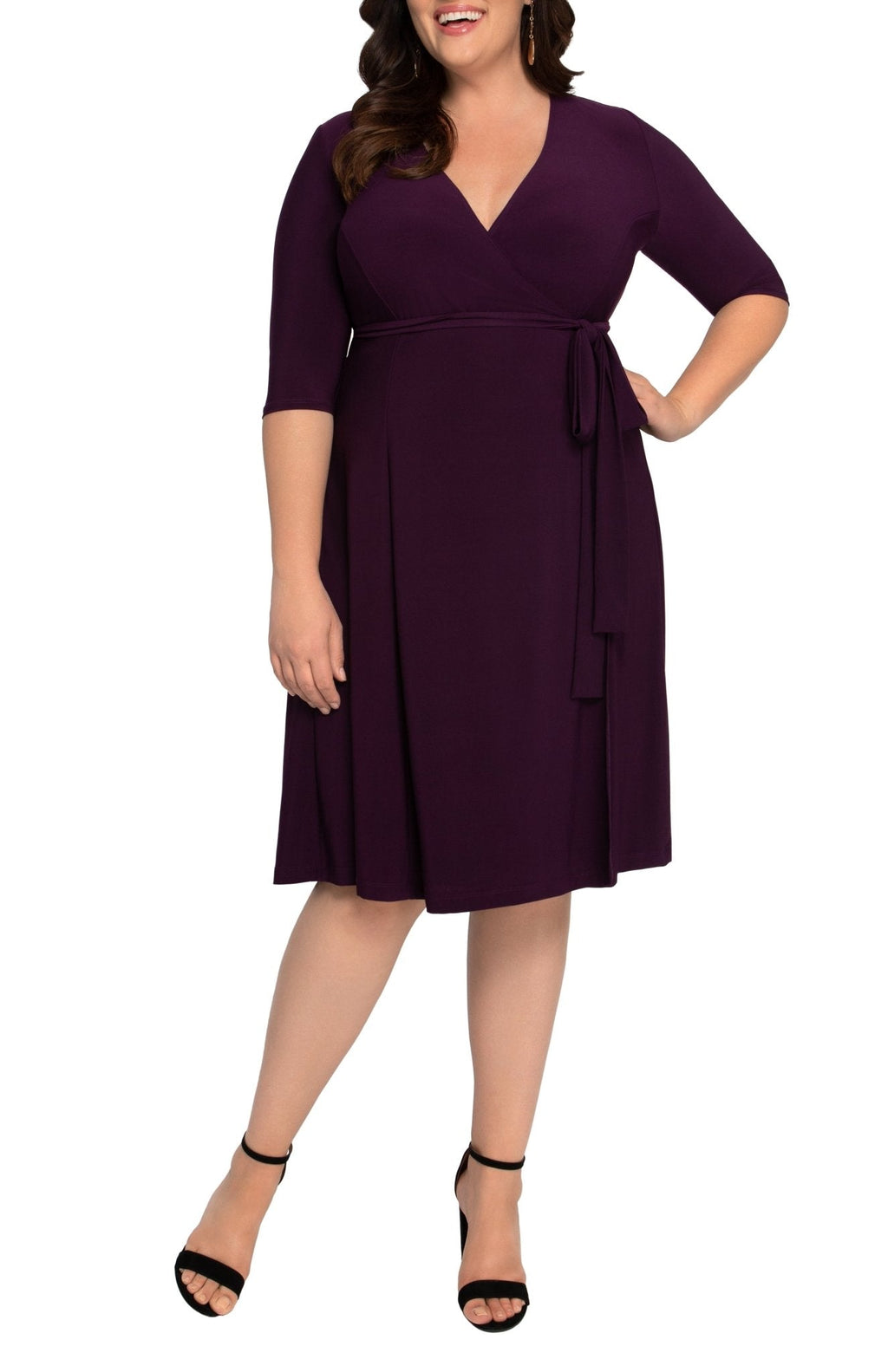 Essential Wrap Dress - Plus