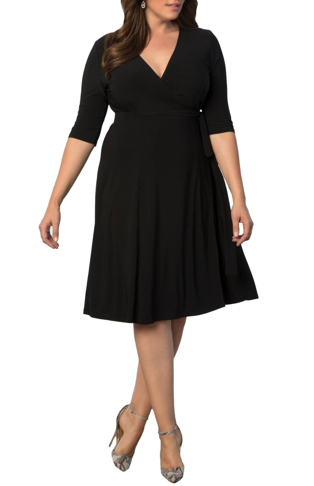 Essential Wrap Dress - Plus