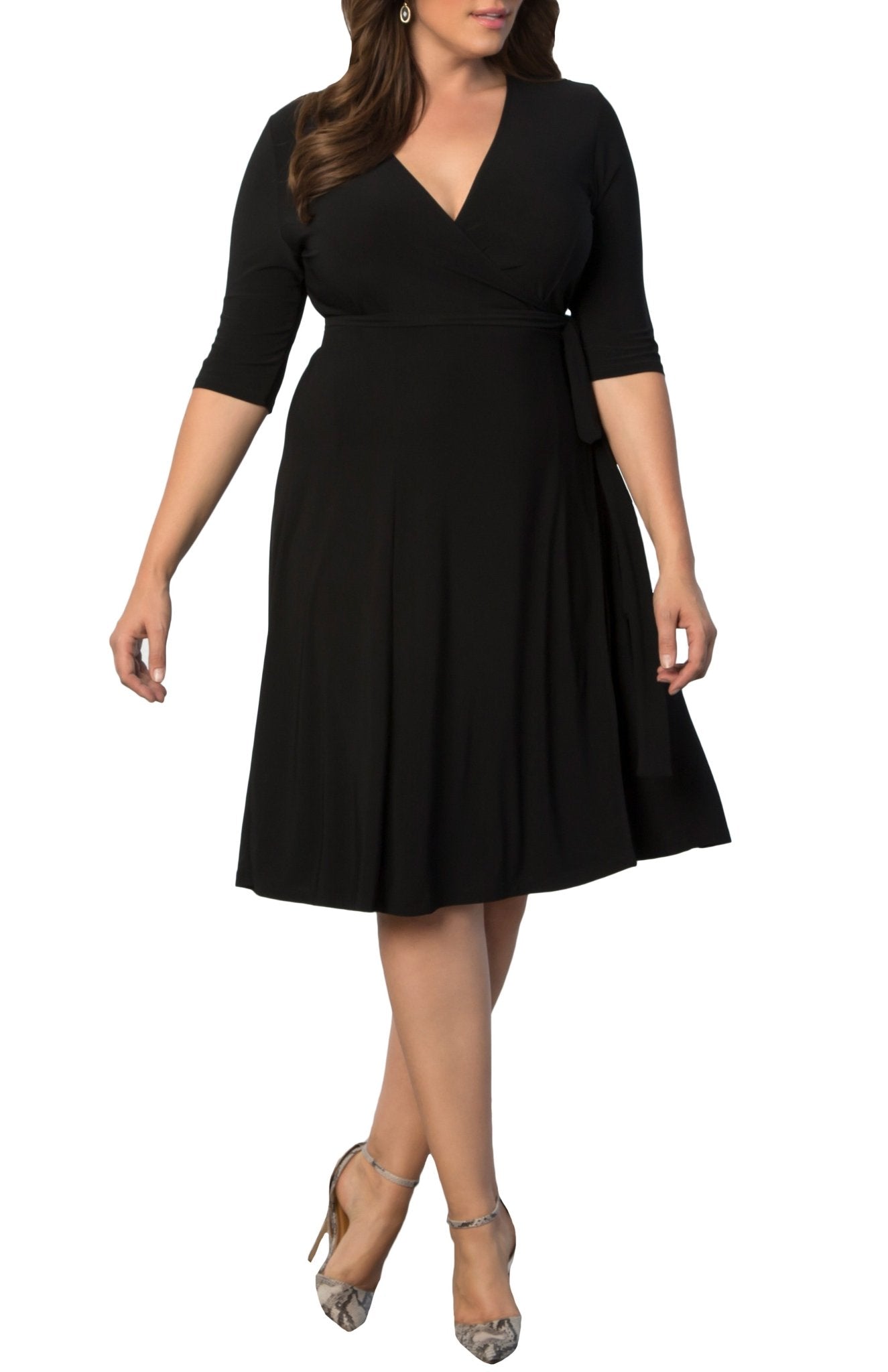 Essential Wrap Dress - Plus