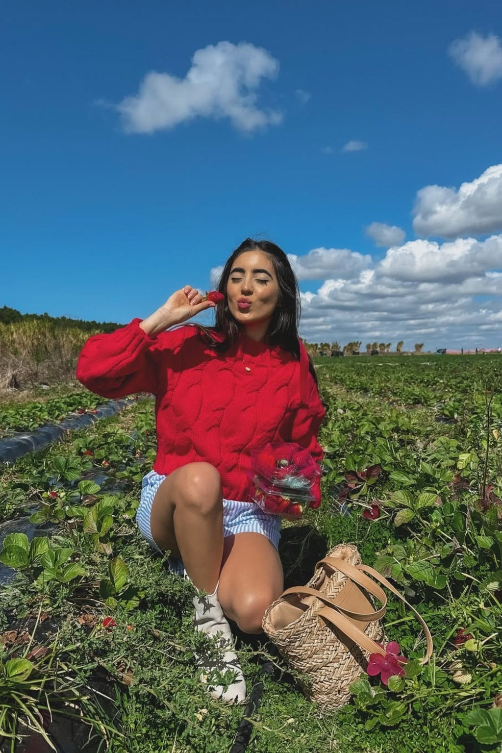 Hadi Knit - Red